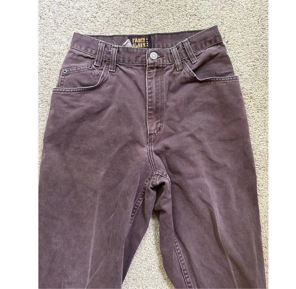 vintage brown jeans - Image 2