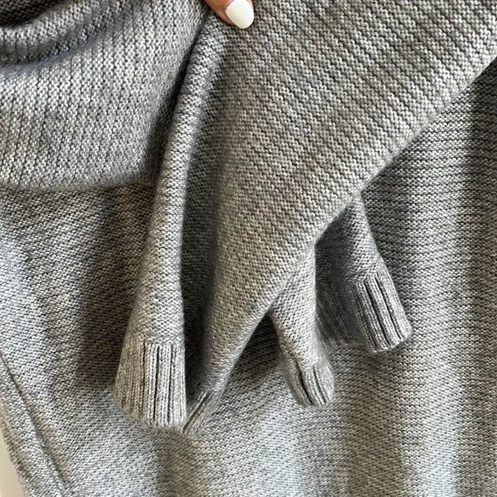 American‎ Eagle Sweater Dress Size Small Gray Gray - Image 3