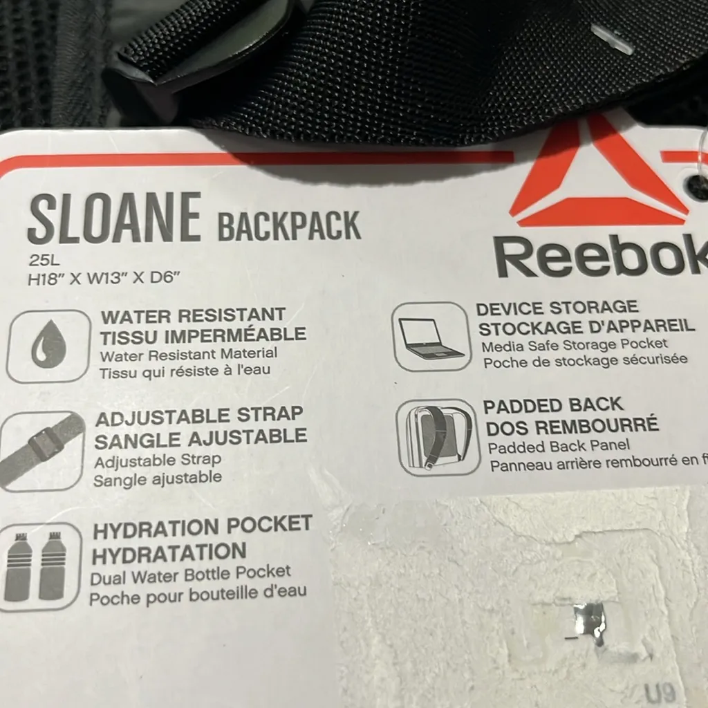 Reebok Women’s Sloane Backpack with 13” Laptop Sleeve  Sporting Fitness Bags - Image 7