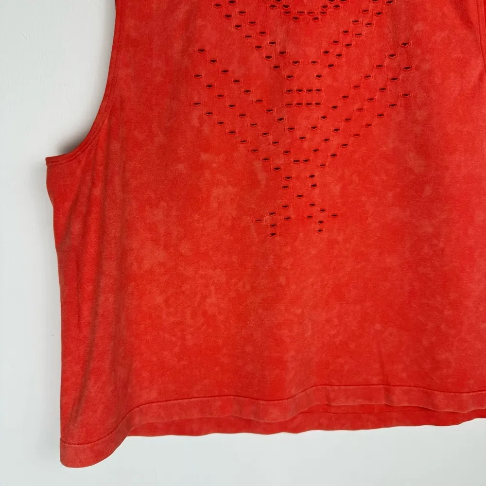 Sage Collective Cutout Tank Sz Small Mineral Wash Athletic Casual Top - Image 6