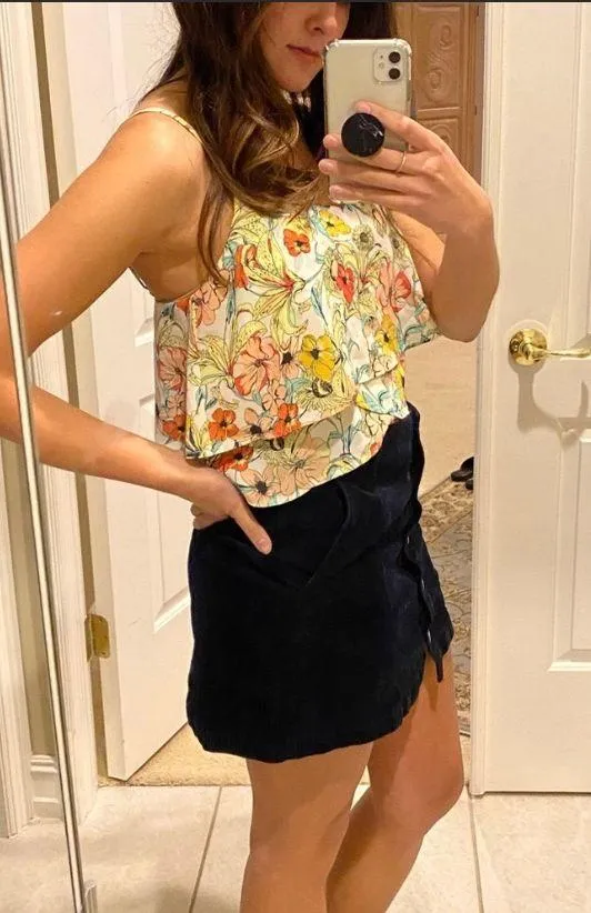 Super cute Floral croptop - Image 5