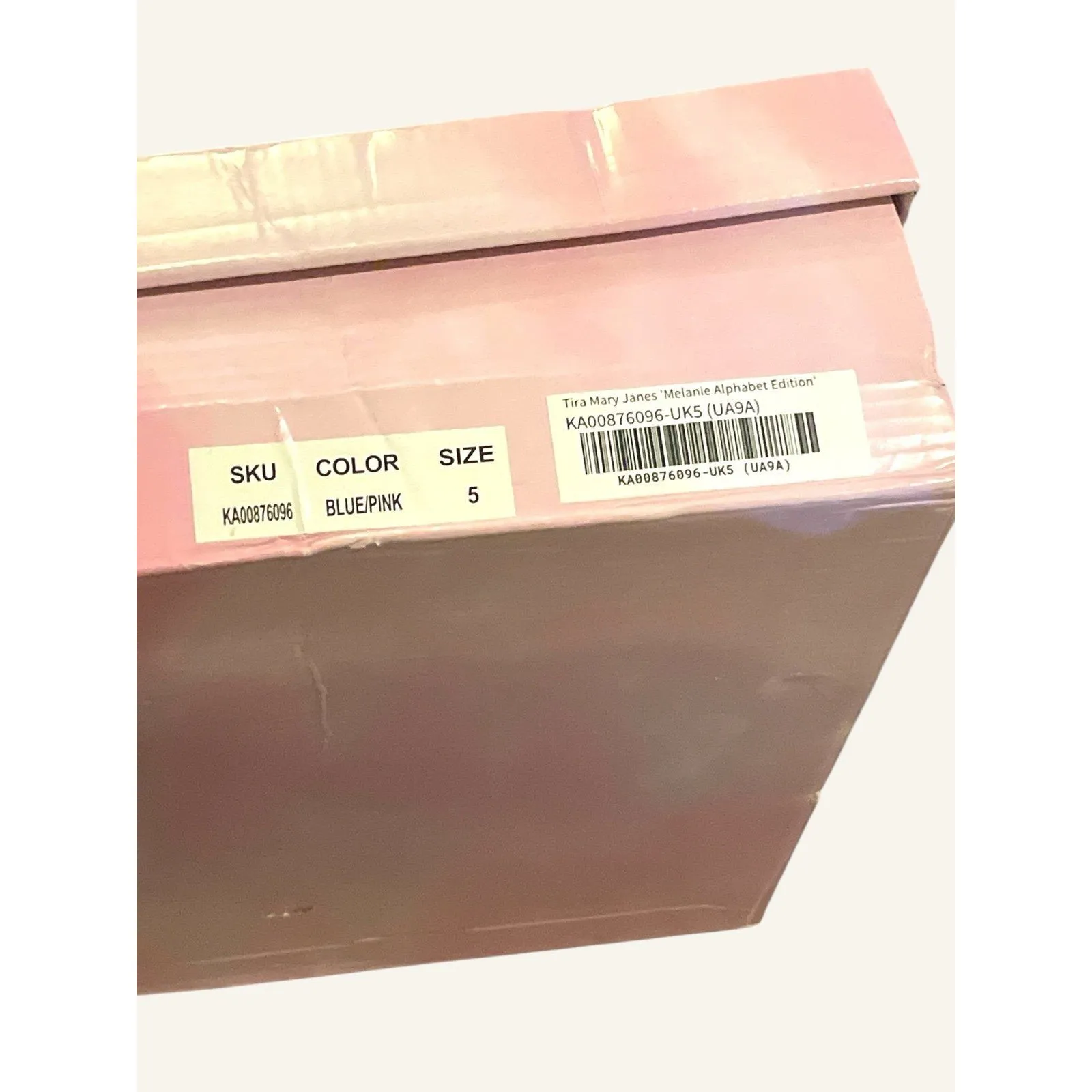 Melanie Martinez x Koi Alphabet Boy Mary Jane Shoes NEW IN BOX Size UK 5/ US 7 Pink - Image 7