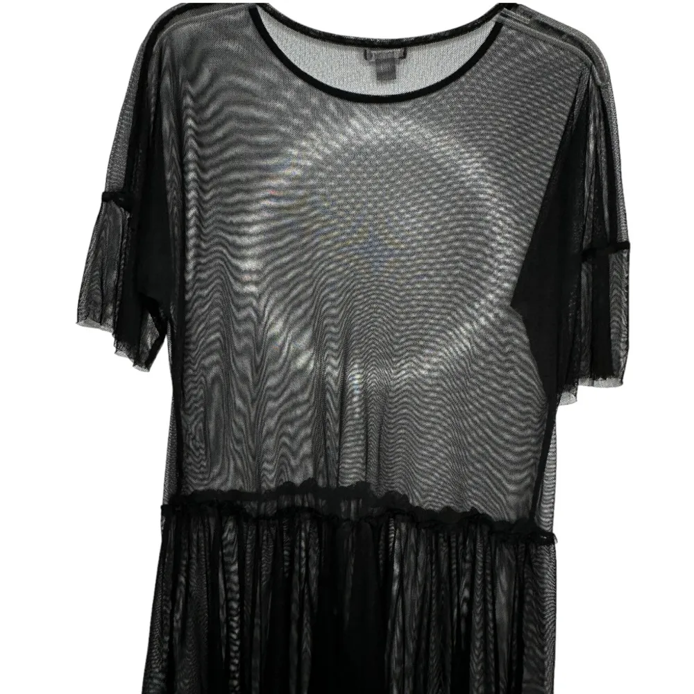 Falls Creek Sheer Black Netting Top - Image 20