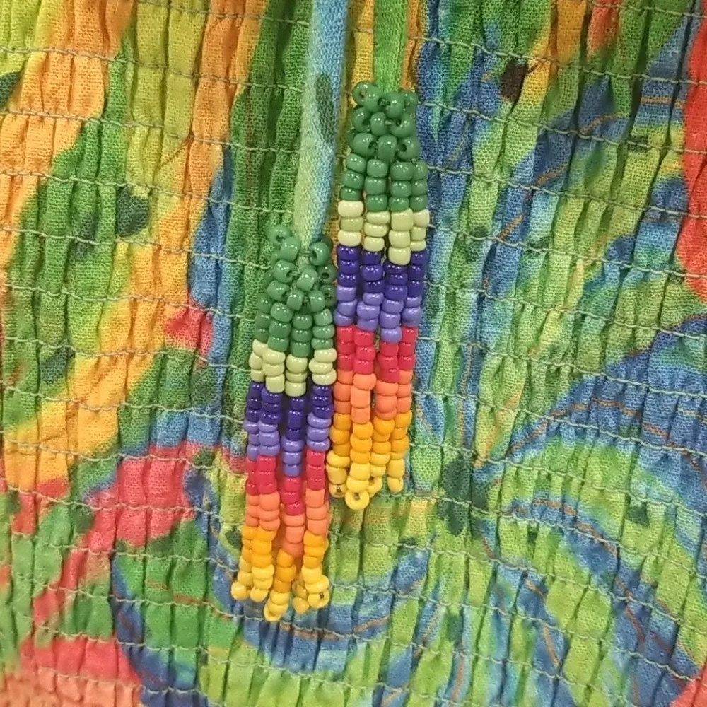 Farm Rio 💕💕 Neon Banana Mini Dress Medium NWT - Image 11