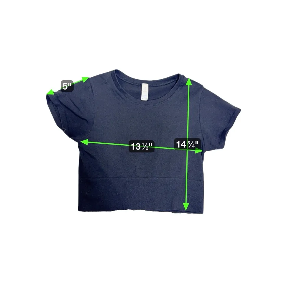 Aerie Sidewalk Cropped T Shirt size M‎ - Image 6