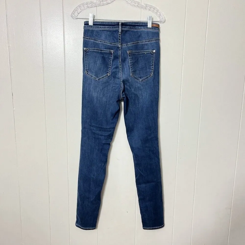 Pilcro and the Letterpress Superscript Jeans High Rise Blue Denim Size 27 EUC - Image 2