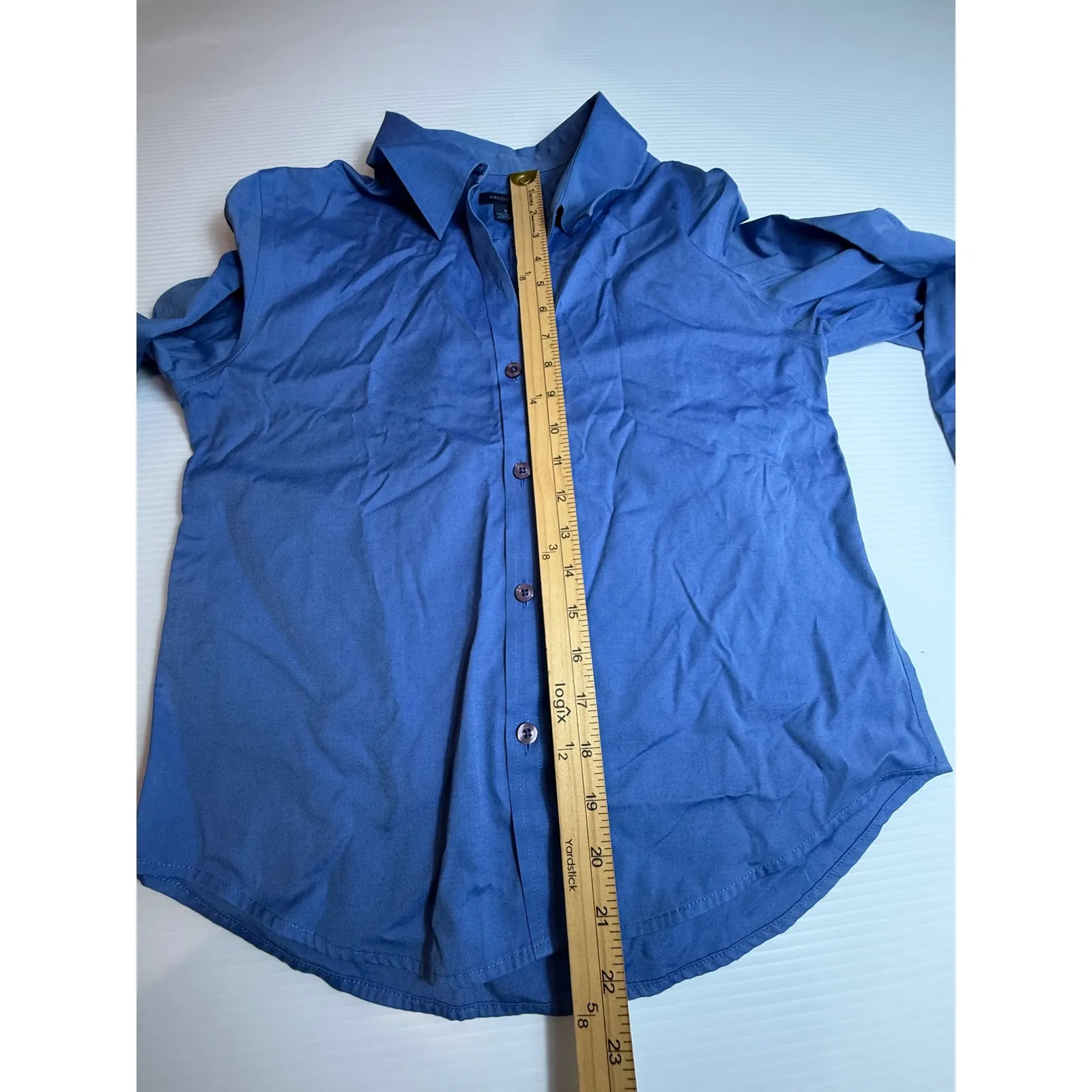 Westbound Women's Button Down Shirt Long Sleeve Collared Top Business Casual - Image 4