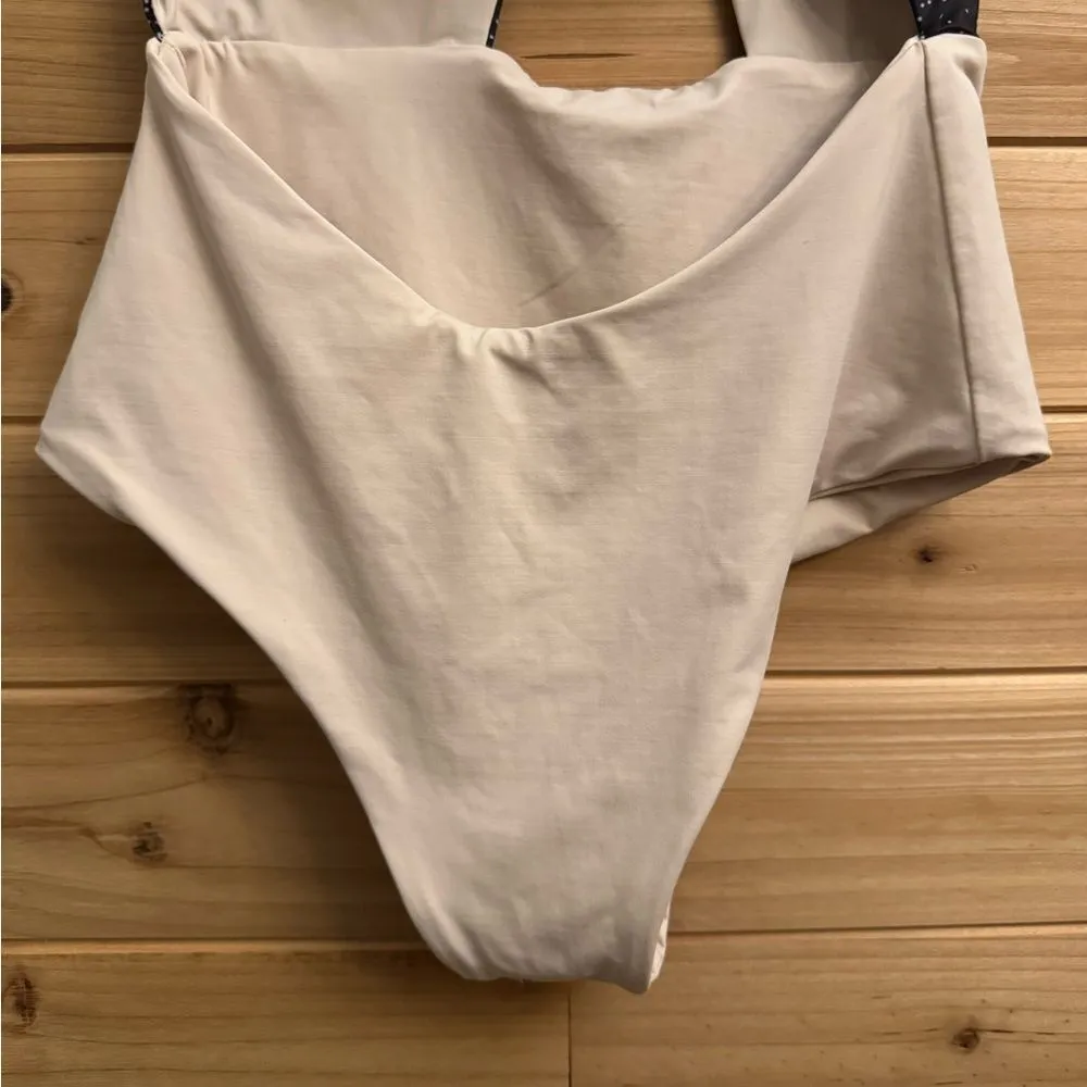 Tavik Size XSmall Lela One Piece Keyhole Halter Swimsuit Black - Image 9