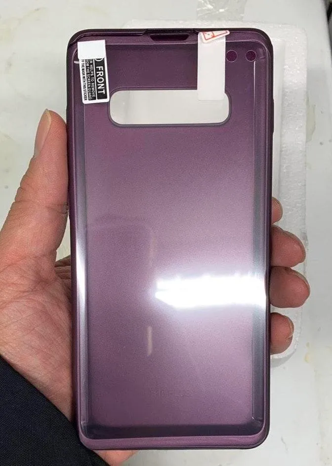 Galaxy S10 Plus 360 Full Coverage Shockproof Case Violet Multiple - Image 4