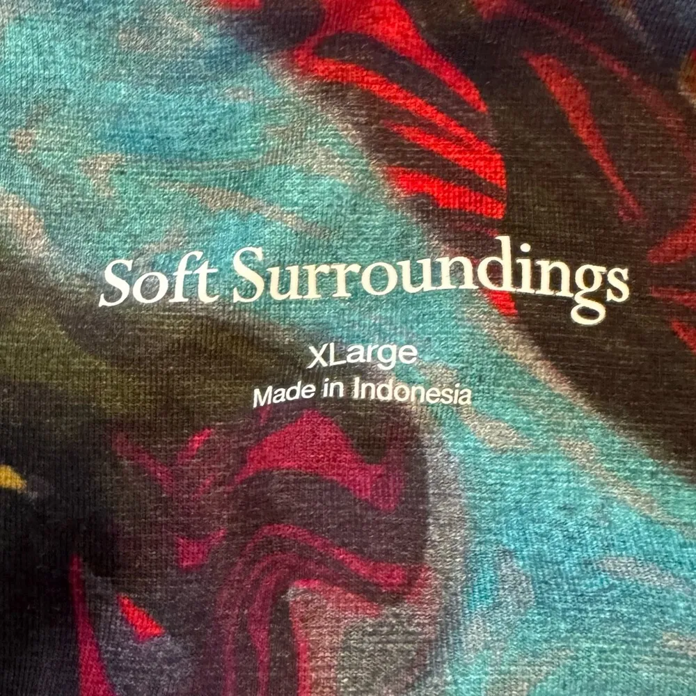 NWT Soft Surroundings Buenaventura Ankle Leggings- Size XL - Image 4
