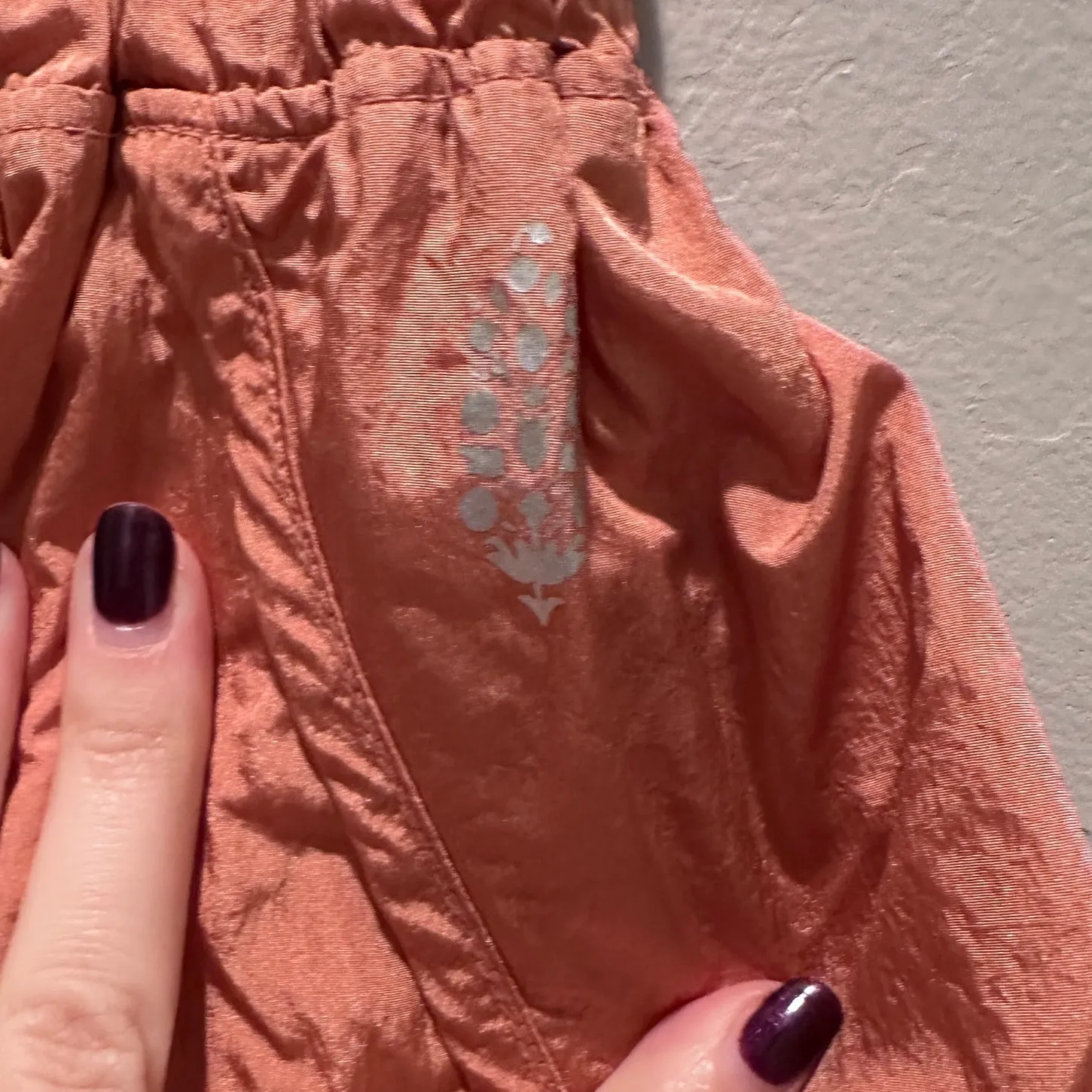 Free People Movement Apricot The Way Home Shorts Small Athleisure Running Gym - Image 6