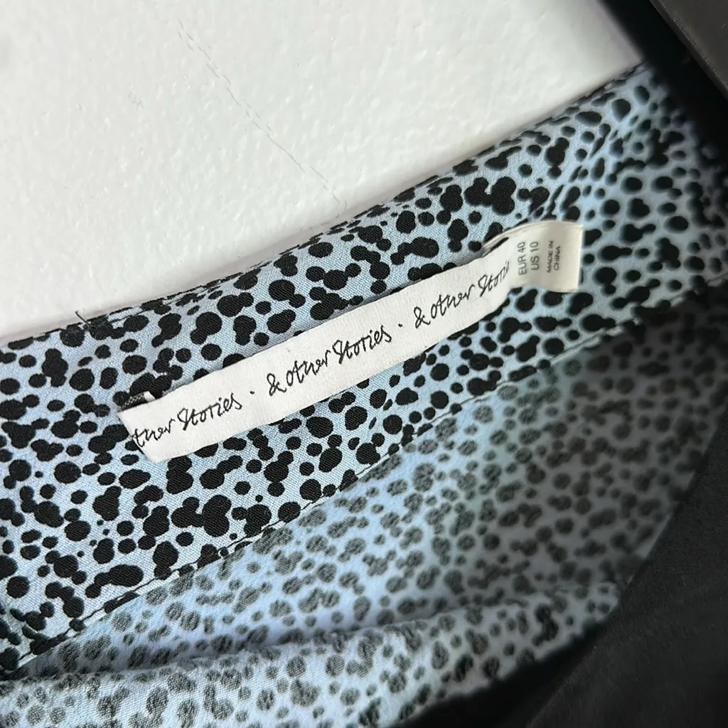 & other stories long sleeve blouse size 10 - Image 3