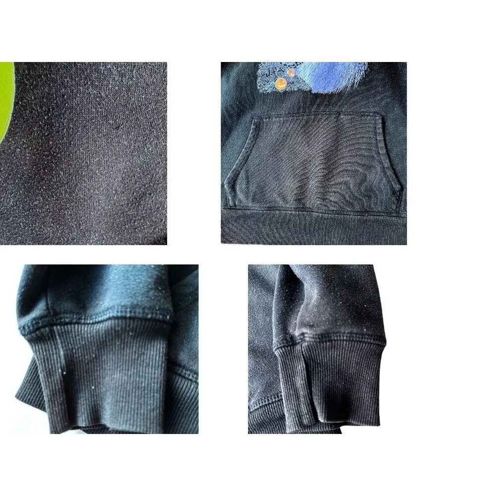 Vintage Disney Nightmare Before Christmas Hoodie Medium Jack Sally Spira… - Image 12