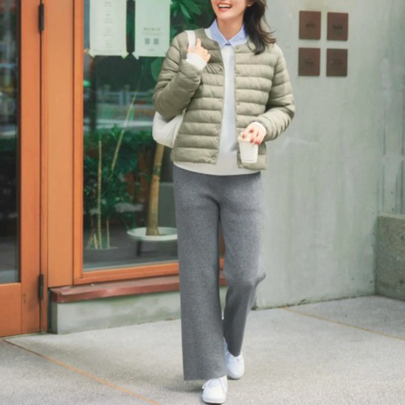 Uniqlo Cotton Shirt | Striped NWT Blue XXL - Image 7