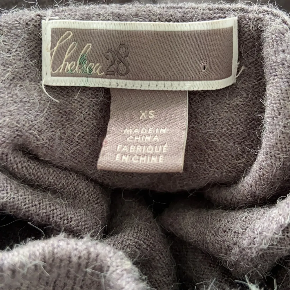 Chelsea28 Grey Ruffle Sleeve Shoulder Cut Out Sweater - Image 7