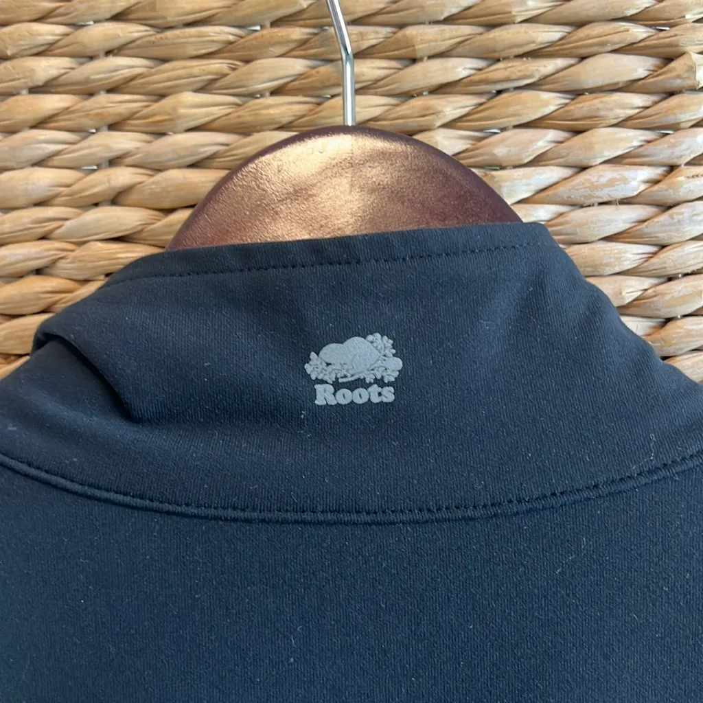 Roots Rib Knit Activewear Softshell Fully Zip Jacket w/Pockets & Thumbholes, XL - Image 8