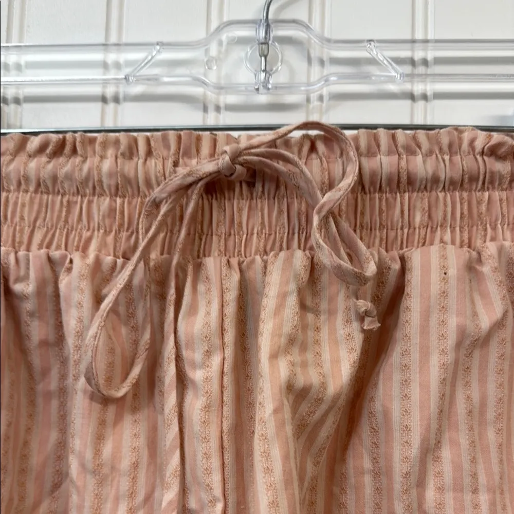 Wild Fable Striped Peach Women's Pull On Shorts Size S - Image 2