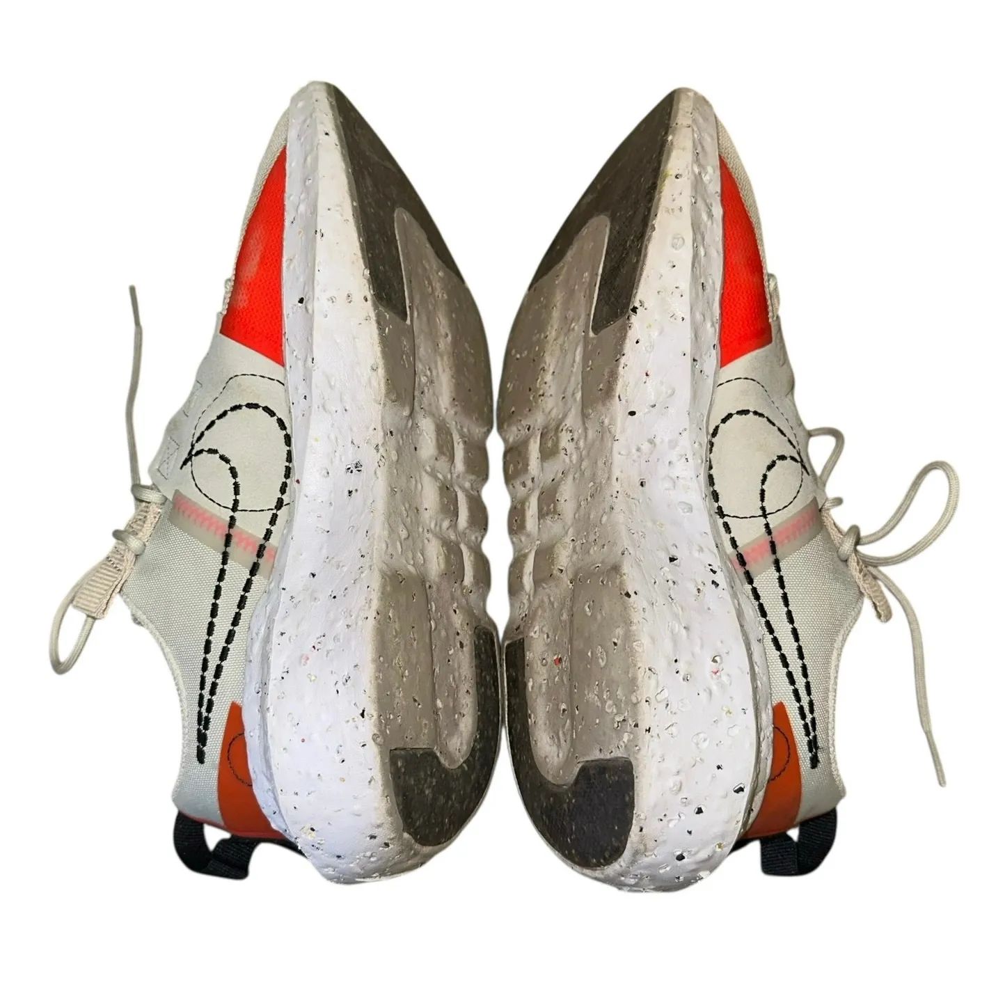 Nike Crater Impact Light Bone Crimson Sneakers Size 9.5 - Image 6