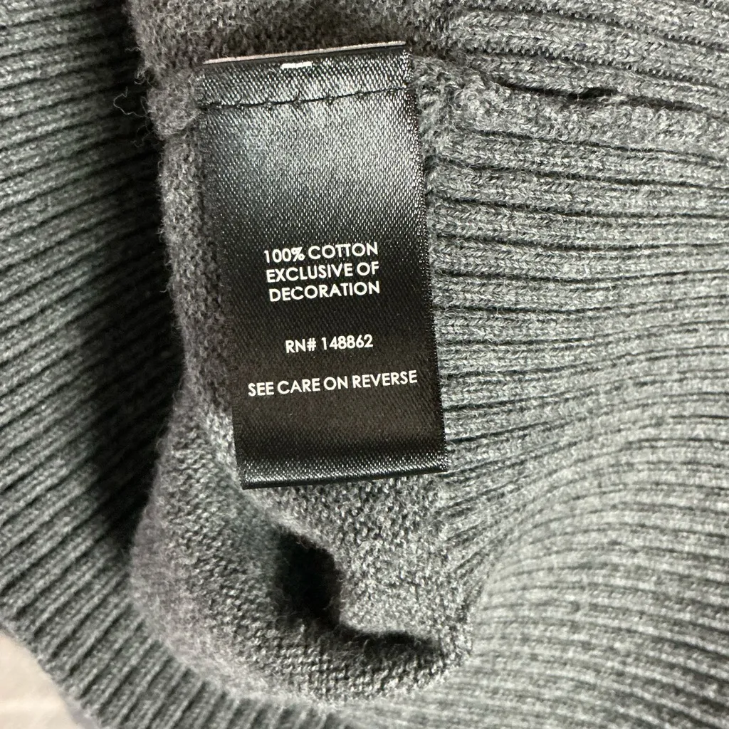 Torrid Gray Sweater with Celestial Embroidery - Image 5