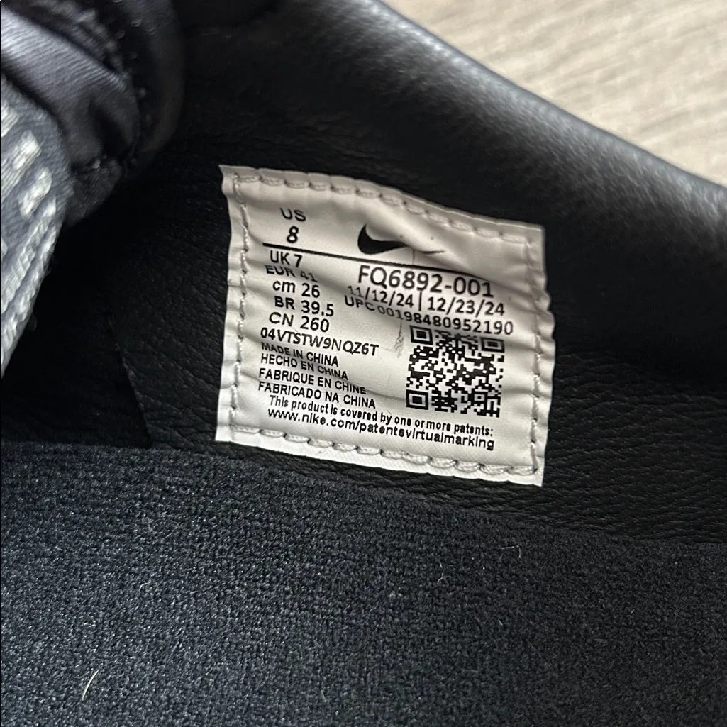 Nike bode Black Athletic Sneakers - Image 7