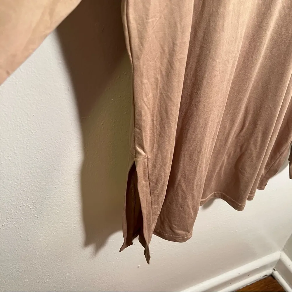 Ekouaer Long Sleeve Pajama Top Beige M - Image 4
