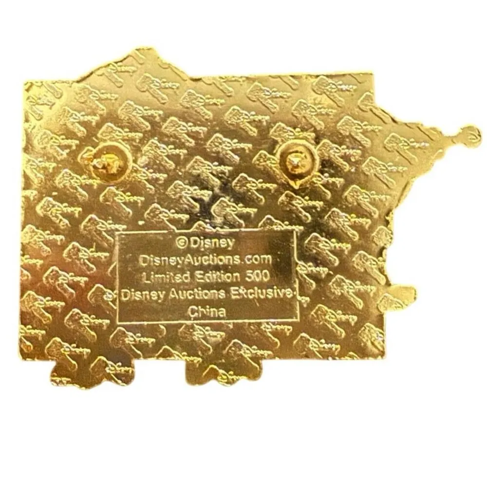 DISNEY AUCTIONS PIN LE DA STITCH PULLING DOWN HIS EYELIDS ROCKET RIDE LILO - Image 2