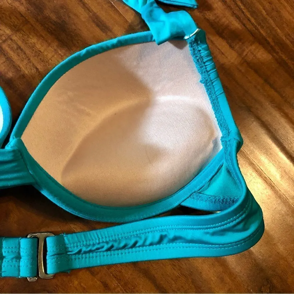 Mossimo Turquoise Bikini Push - Image 3