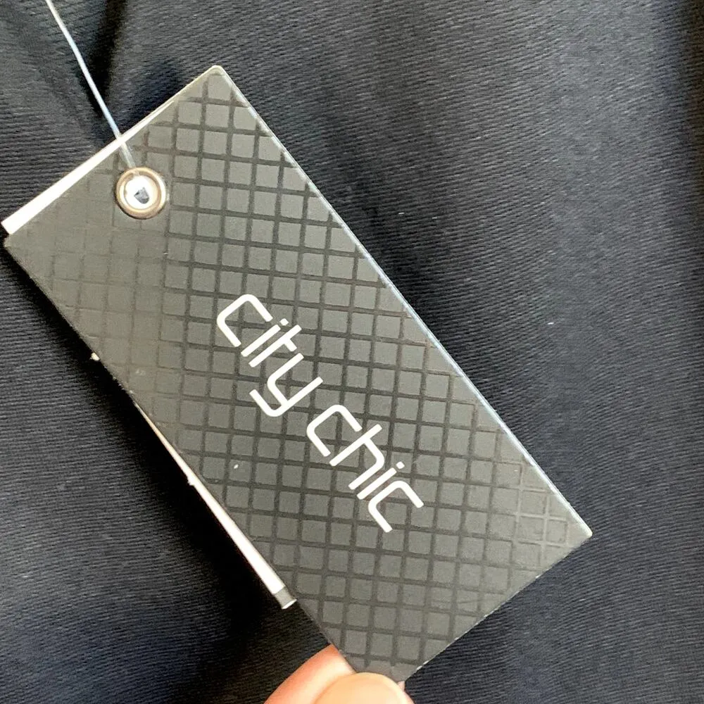 NWT City Chic Cute Girl Elbow Sleeve Dress in Black - Image 7