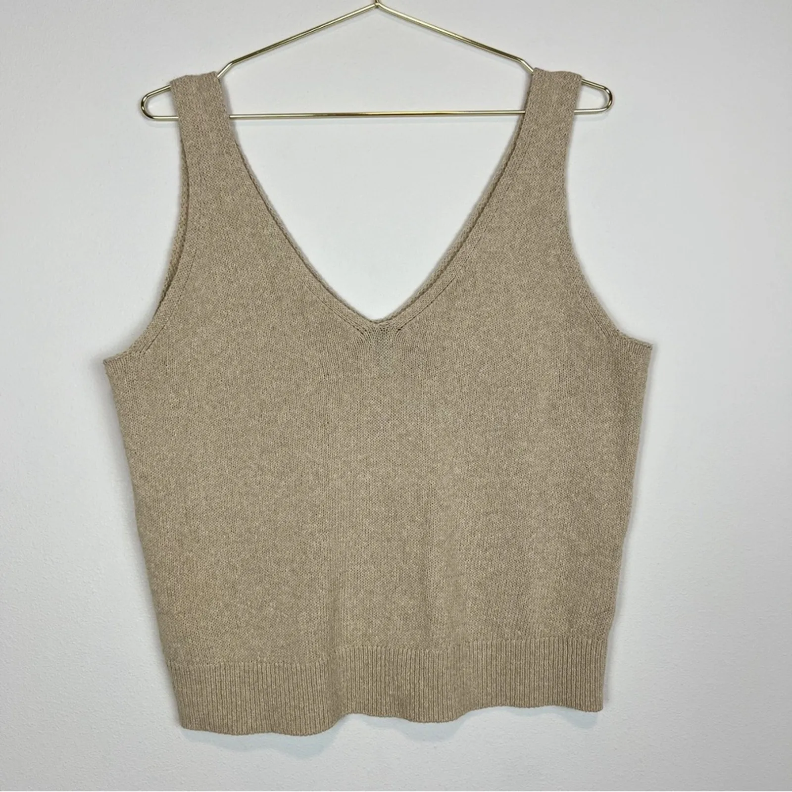 Rails Maise Knit Tank Oatmeal Tan Size Medium‎ - Image 3
