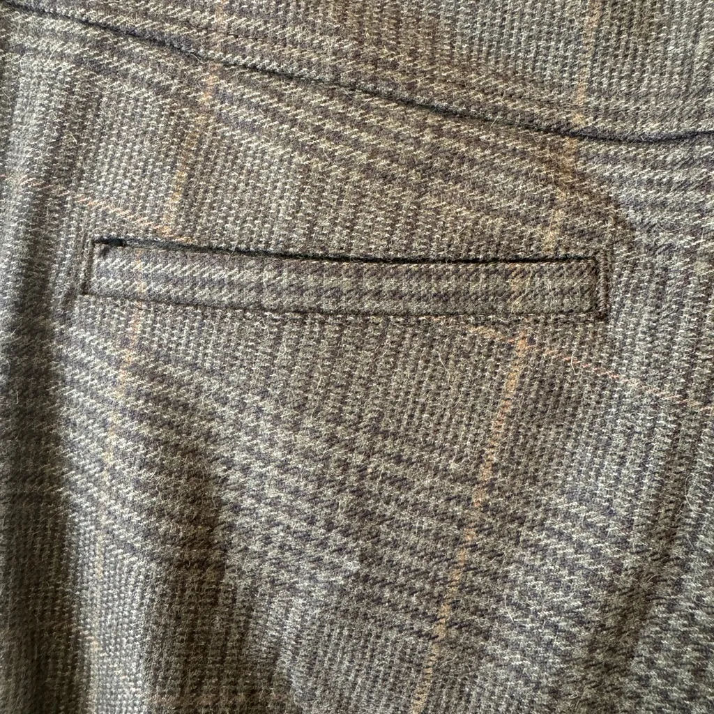 a.l.c. womens pants Size 4 NWT‎ wool Plaid Dress Pants Suit Fall - Image 5