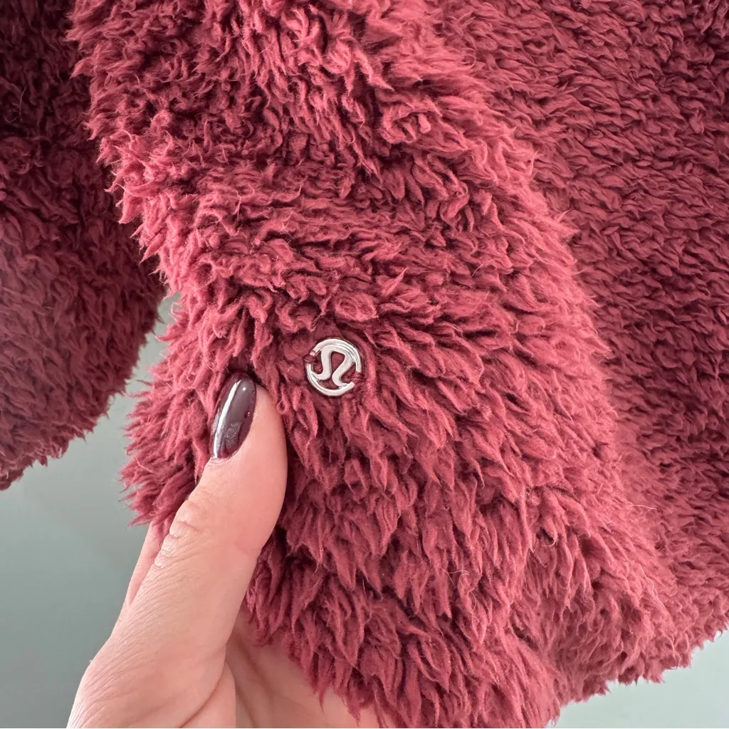 Lululemon Warm Restore Sherpa Pullover Savannah XS/S - Image 11