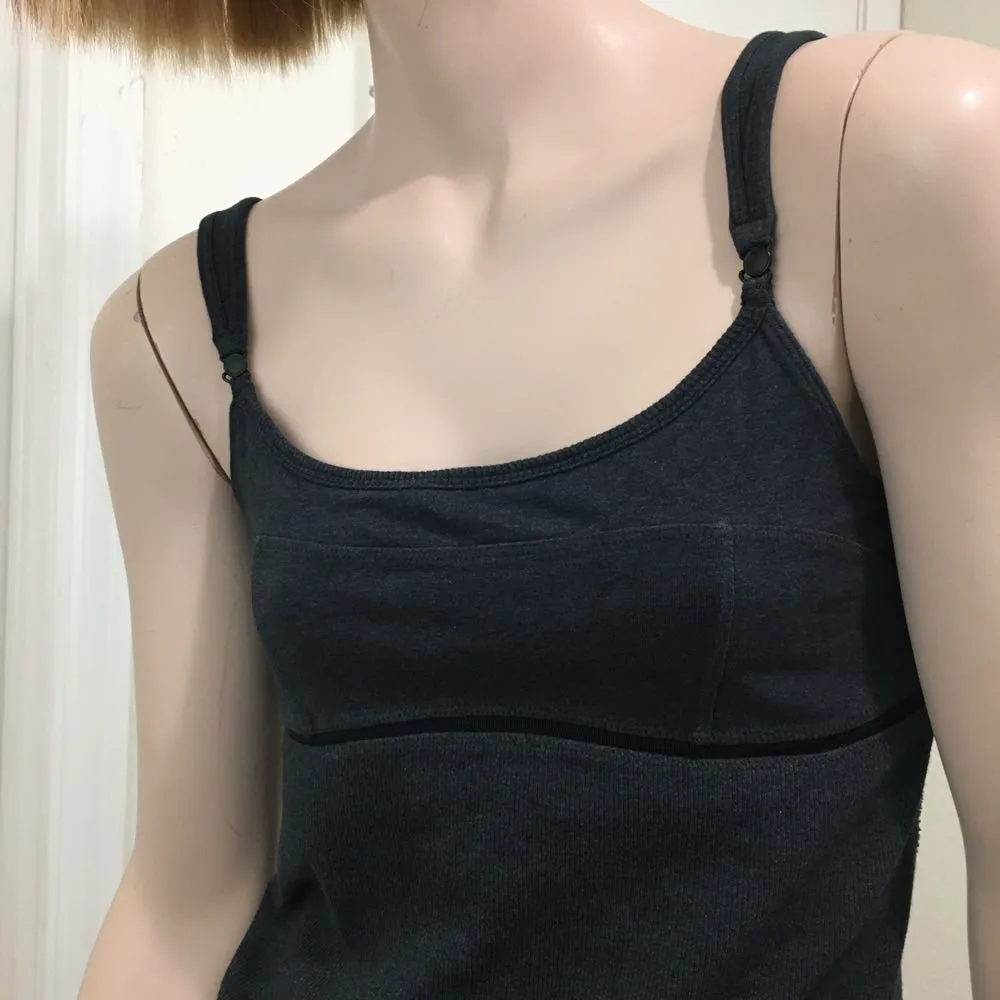 Rare  Removable Strap Ribbed Yoga Tank - Image 2