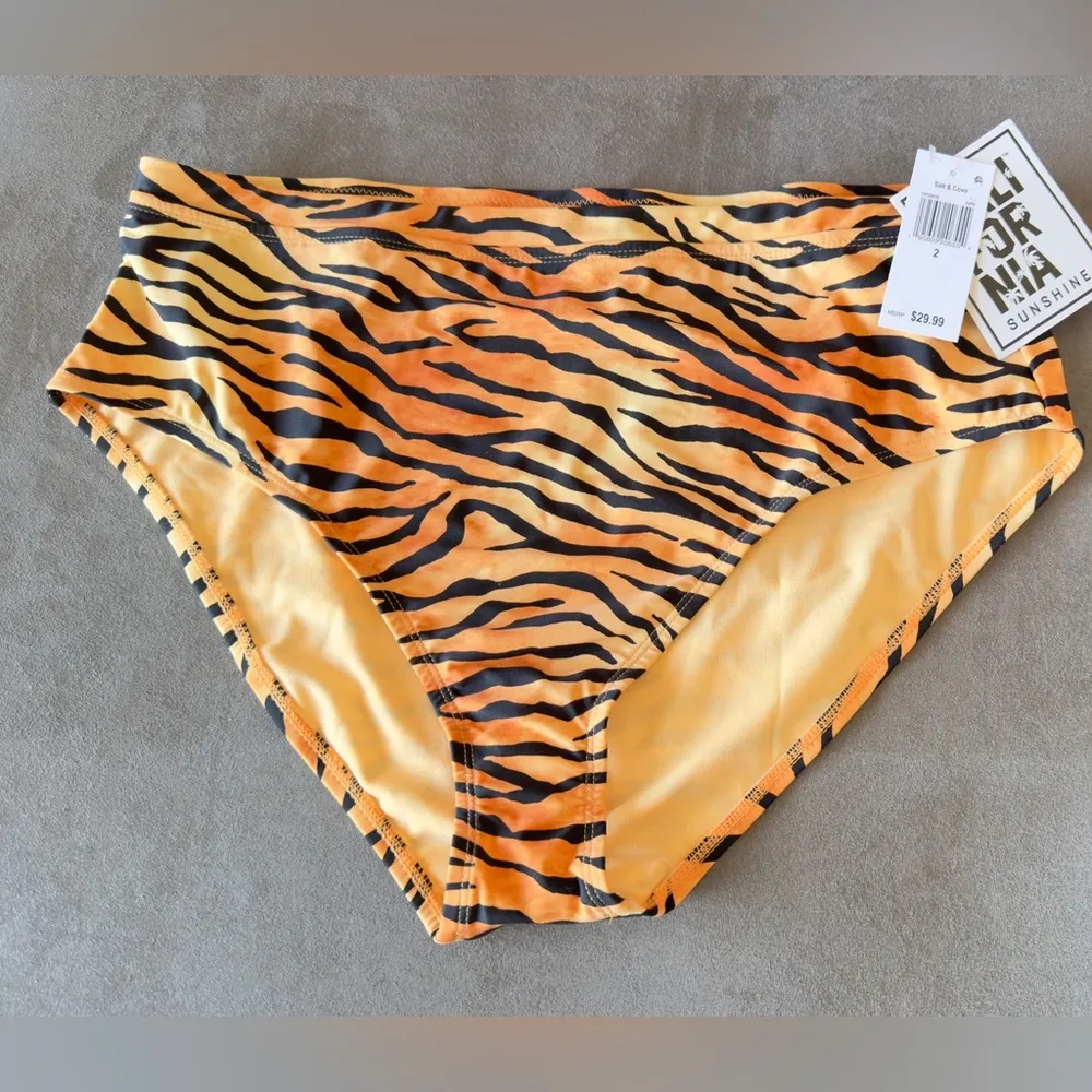 New Salt + Cove Juniors' Plus Animal Print High - Image 3