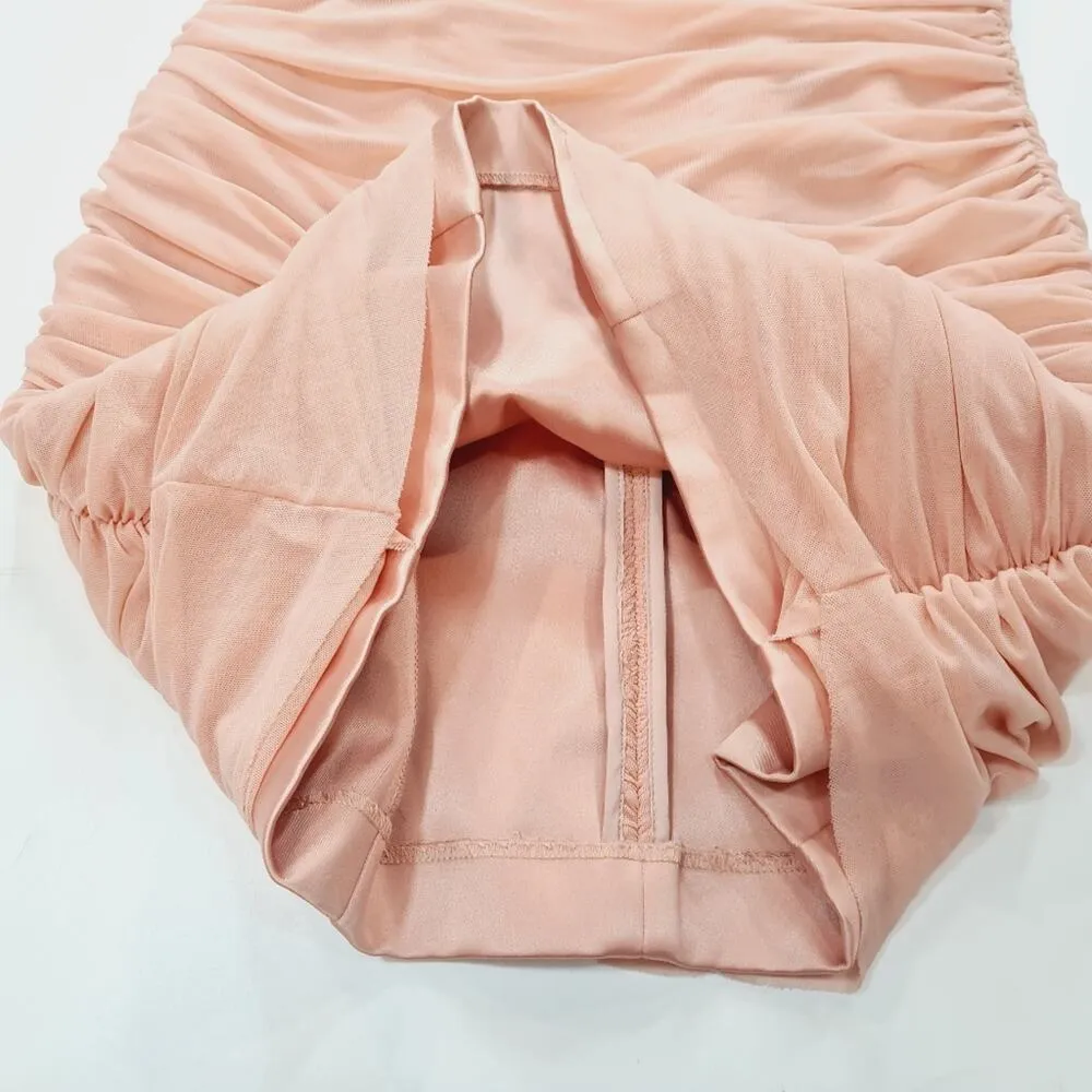 MAJORELLE Ursula Dress in Nude Medium - Image 5