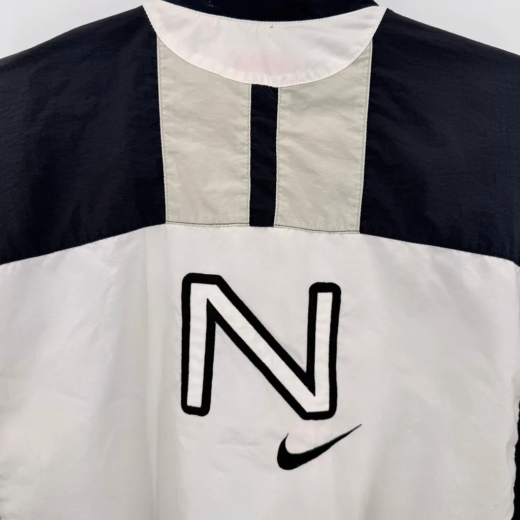 Nike Vintage 90s Y2K Windbreaker Track Jacket Colorblock Logo Swish Large RARE - Image 5
