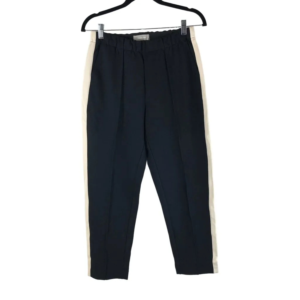 Everlane Womens The Dream Pant Pintuck Pull On Tapered Black M - Image 3