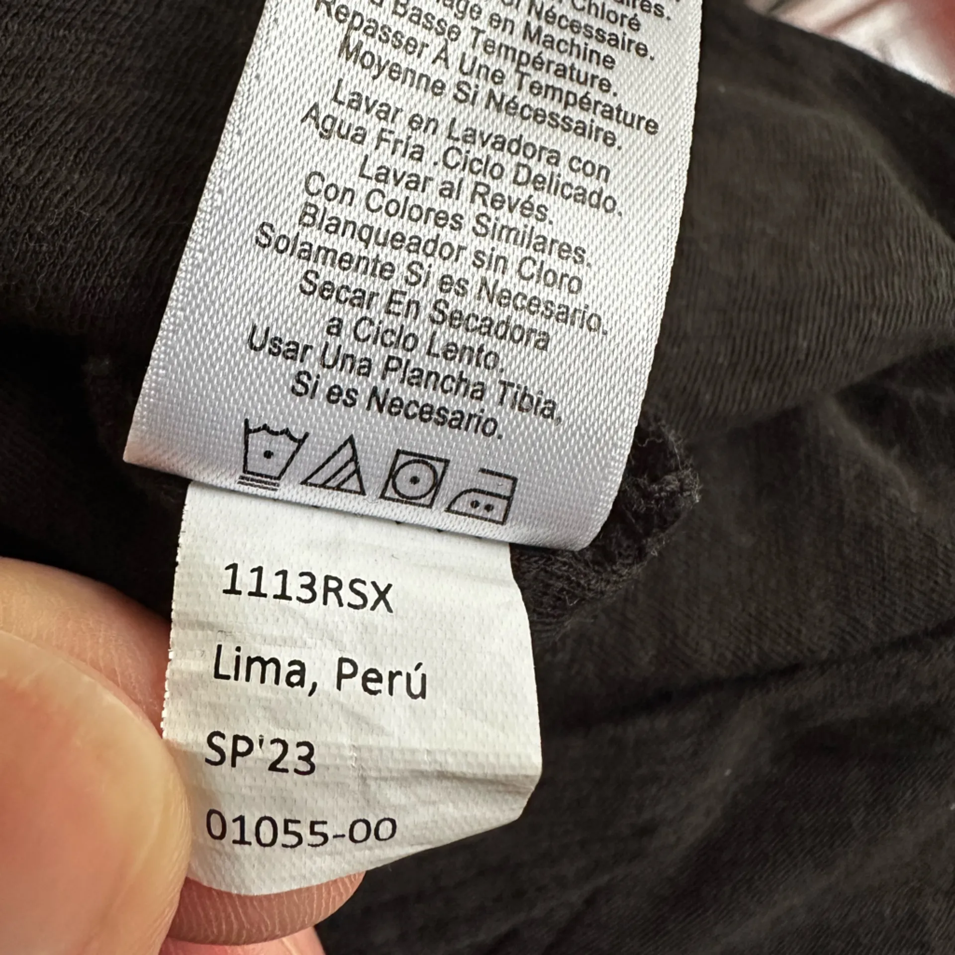 Nation LTD Black Loren Puff Sleeve Tee Top Minimalist City Chic Casual Size XL - Image 7