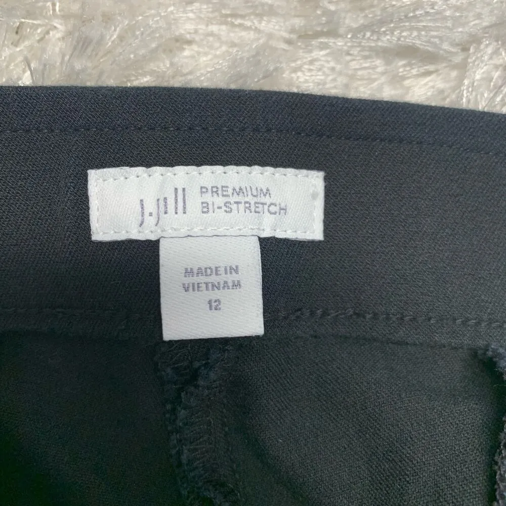 J Jill Premium Bi Stretch Black Pants Sz 12 - Image 6