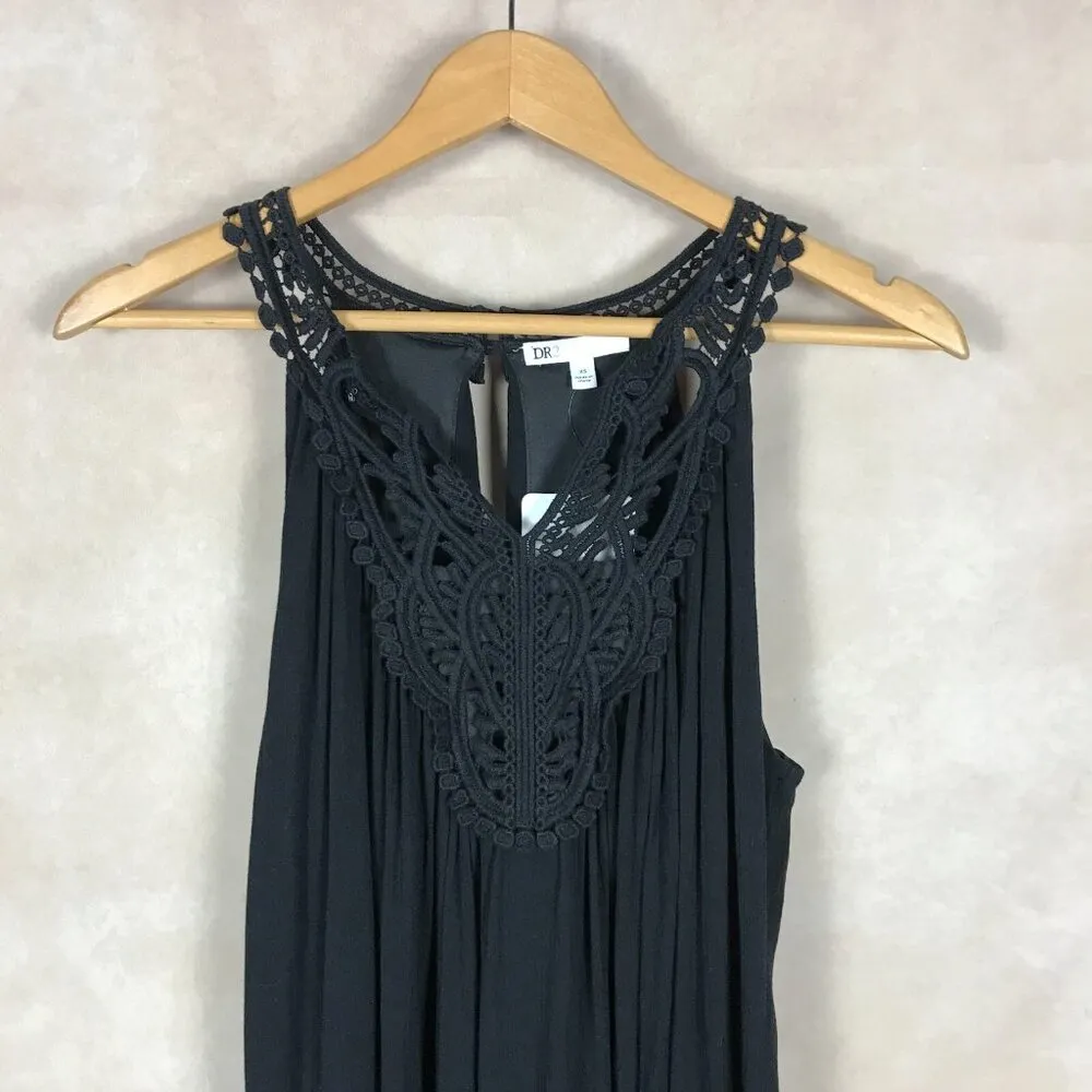 DANIEL RAINN Sleeveless Black Hi-low Dress NWT XS - Image 5