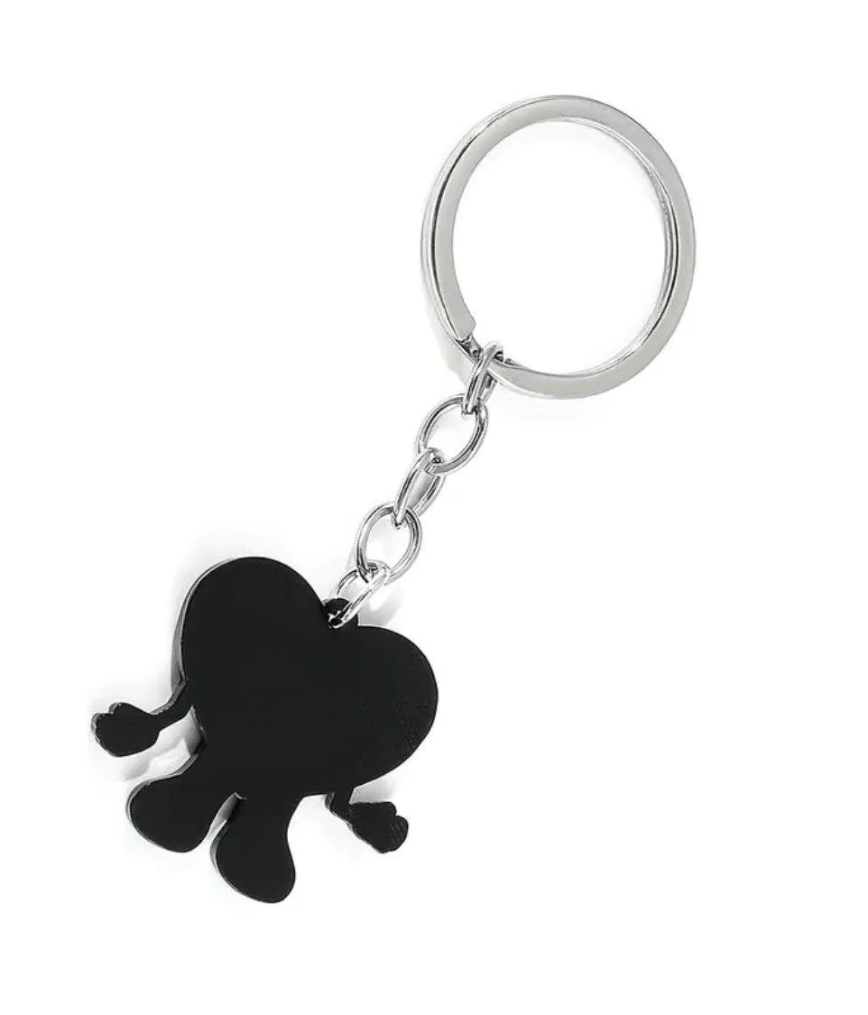 Bad Bunny Keychain Red - Image 2