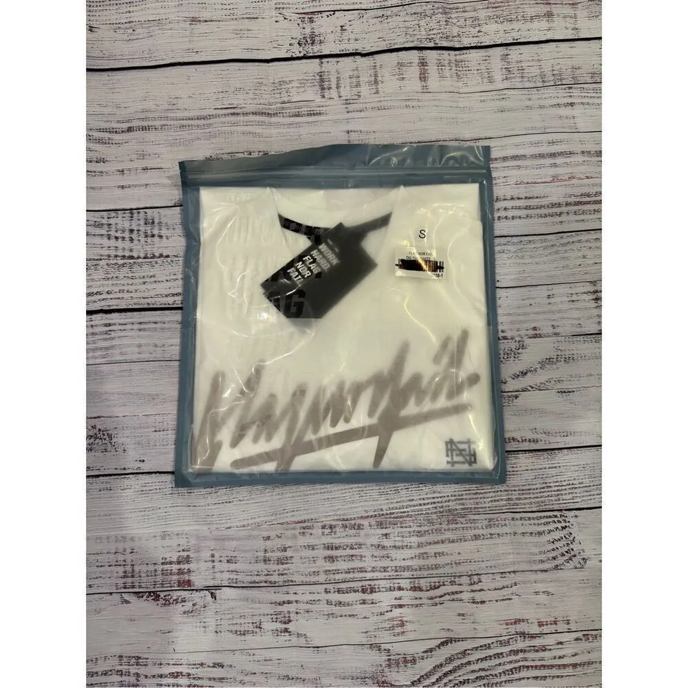 Flag nor Fail NWT Unisex Static OG Tee in White/Brown Size Small White - Image 2