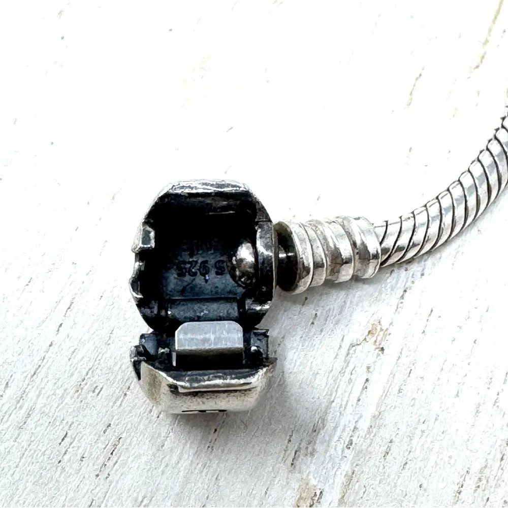 PANDORA 3 charm “whimsical” themed sterling silver bracelet - Image 13