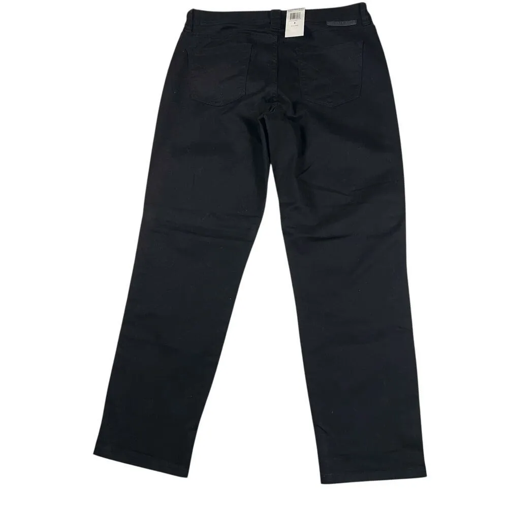 Calvin Klein Jeans Power Stretch Skinny Crop Black Jeans NWT Size 8 - Image 3