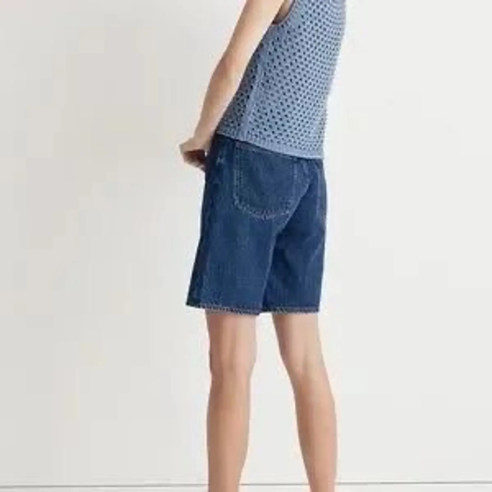 Madewell Open-Stitch Crop Sweater Vest Size‎ XXS New with Tags - Image 4