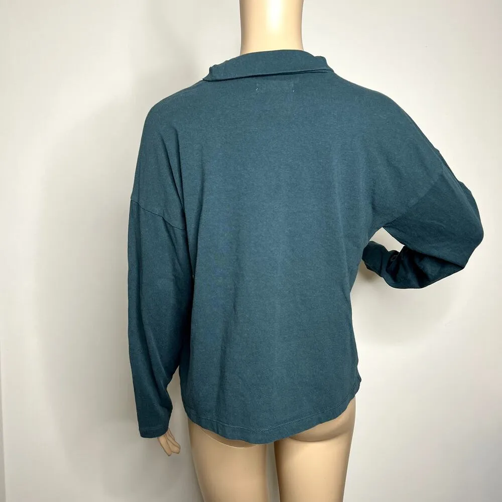 Madewell Button Sleeve Turtleneck Sweater - Image 3