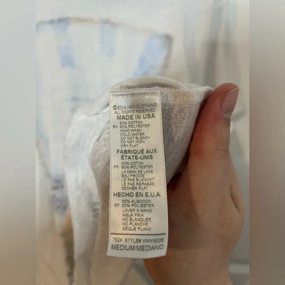 Vintage Melody The Classic Brand Lucy in the Sky Graphic Print Burnout T - Image 10