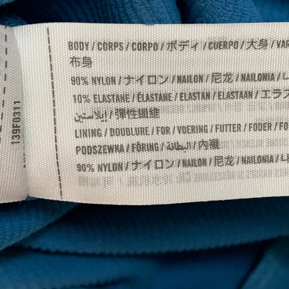 5/$25 Abercrombie & Fitch Sleeveless Ribbed Bodysuit in Blue - Image 5