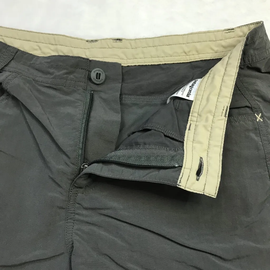 Patagonia Away‎ From Home Shorts Forge Grey Lightweight Hiking Womens Size 12 - Image 4