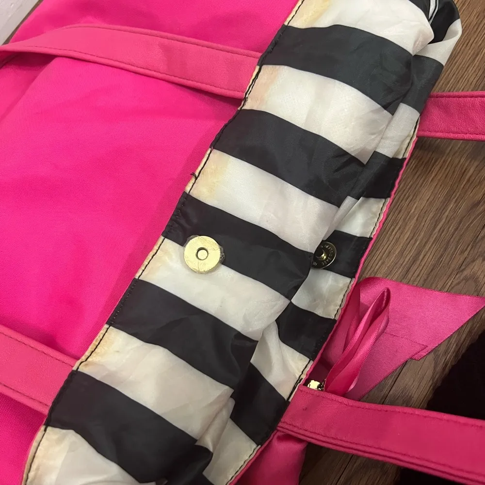 Juicy Couture Hot Pink Eau De Couture Tote Bag - Image 6