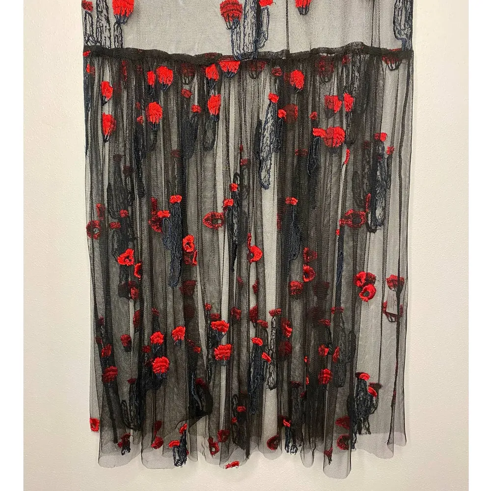 For Love and Lemons Desert Rose Maxi Skirt Women's Size Extra Small - Image 5